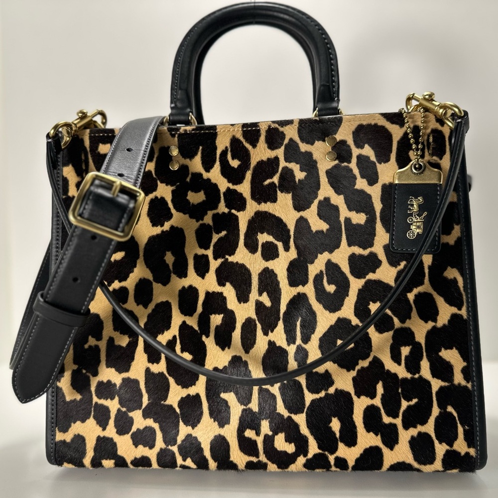 COACH 1941 Hair Calf Rogue 31 In Wild Beast Print - Picture 5 of 16